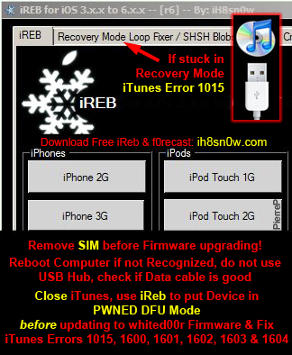 restore iphone 3g to factory firmware